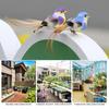 12pcs Artificial Foam Bird Ornaments Decorative Feathered Birds for Xmas Tree Festival Decor 6 Colors