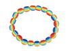 Crystal Heaven LGBTQ Pride Bracelet For Women Men | Nazariya Bracelet For Kids | Original Turkish Evil Eye Beads