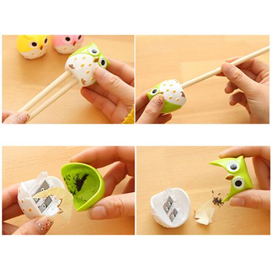Kawaii Cartoon Owl Pencil Sharpener Cutter Knife Students' Gift Stationery