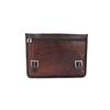 18 In Goat Leather Messenger Bag Office School Laptop Satchel Shoulder Bags