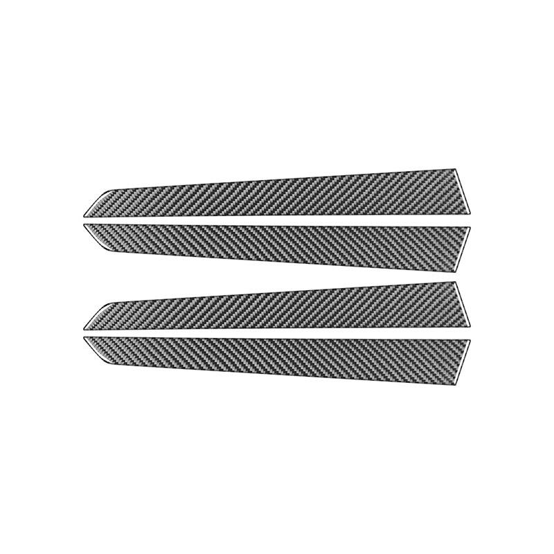 For Lexus GS 2013-2019 Car Interior Accessories Carbon Fiber Door Panel Decorative Strip Trim Cover Decoration Stickers