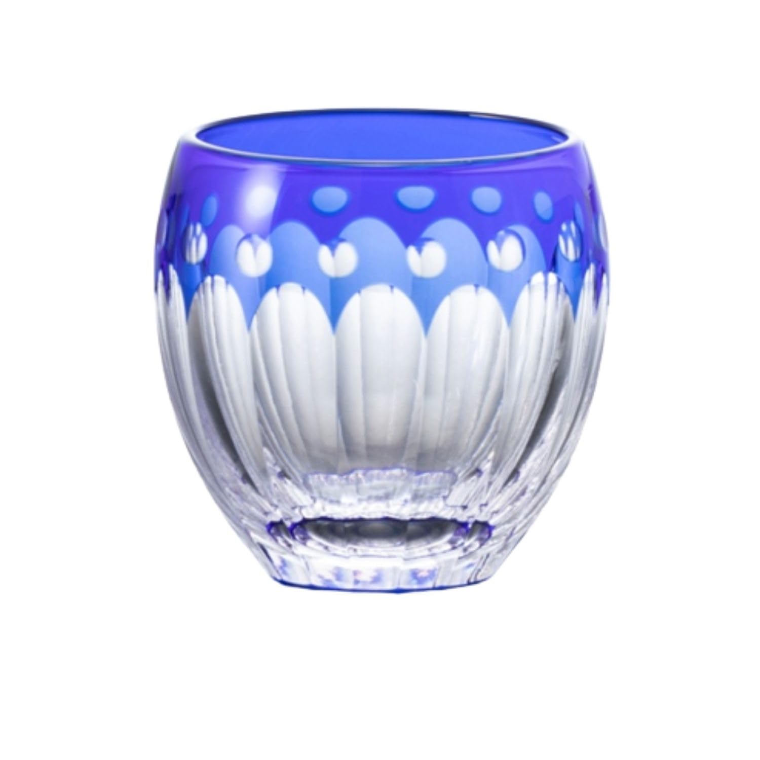 

TOFUKU Trading Original Kiriko Takumi Premium Sake x Glass, Finish, Glasswork, Cup, Fuga, Blue, 55 (M60) H60mm, 110cc, TK-380 синий