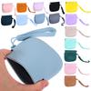 Silicone Coin Purse Keychain Small Silicone Pouch Wired Earbud Case 10X8Cm/3.94X3.15 Inches Coin Holder Pouch Silicone Storage