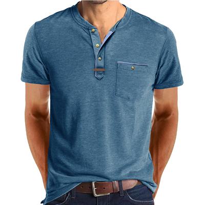 Men’s Short Sleeve Henley Shirt