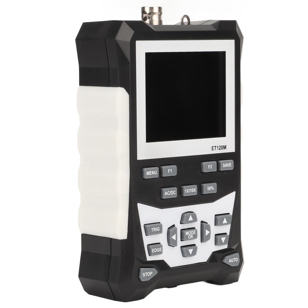 Handheld Oscilloscope 120MHz Waveform Bandwidth High Accuracy 2.4in TFT Digital Color Analog Oscilloscope Kit