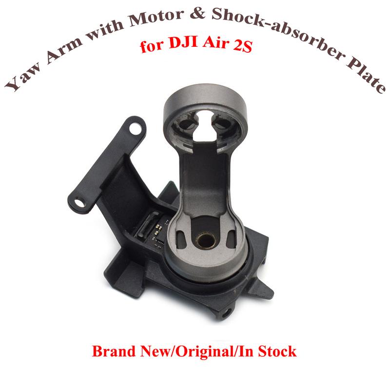 Original Air 2S Gimbal Yaw Axis Arm with Yaw Motor and Shock-absorber Bracket Replacement For DJI AIR 2S Drone Repair Parts