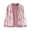 Mom's 2026 Spring Knitwear Set: Cardigan & Top for Middle-Aged and Elderly Women's Fashion