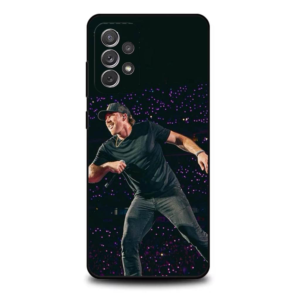 

Singer Morgan W-Wallen Phone Case For Samsung S25,S24,S21,S22,S23,S30,Ultra,S20,Plus,Fe,Lite,Note,10,9,5G Black Cover Samsung S24ULTRA