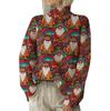 Christmas Sweatshirts For Women Knit Sweater Cute Shirt Fall Turtleneck Pullover Tops