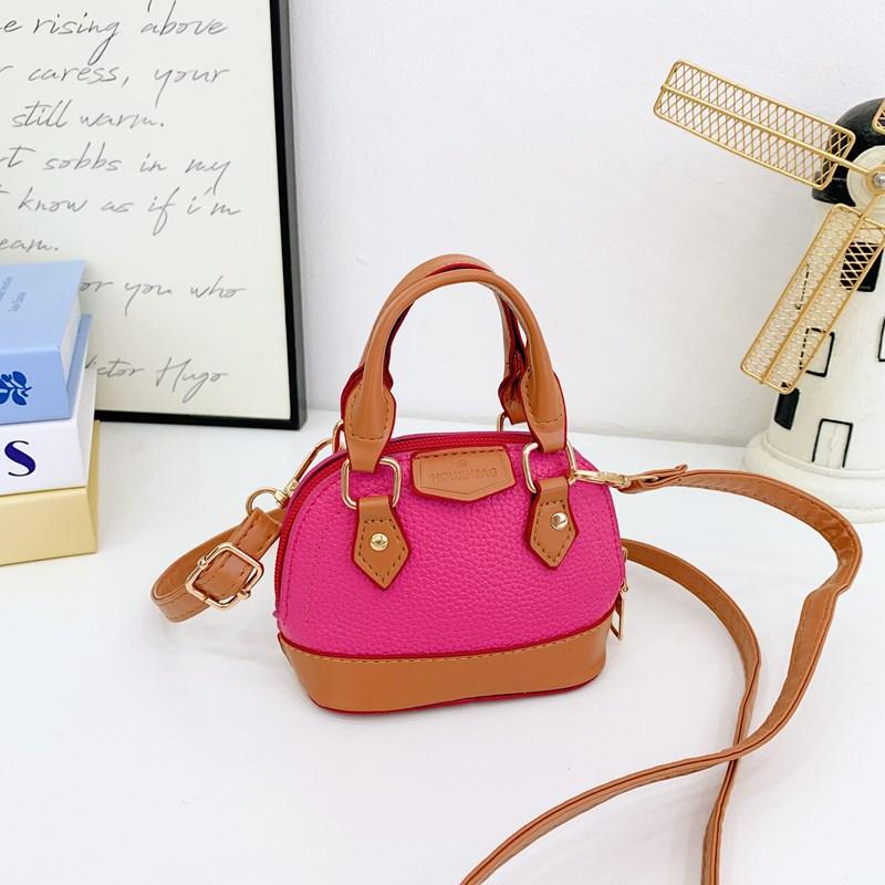 Simple and fashionable children's shoulder bag 2025 new trendy snack bag with accessory bag kindergarten street bag