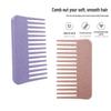 Wheat Straw Anti-Tangle Hair Comb for Straightening and Massaging, Suitable for Dry and Wet Shampooing, 2-in-1 Styling Flat Comb