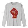 Liberation Theology Raised Fist Radical Christianity Christian Protest Social Justice Leftism Socialism T Shirt vintage Washed