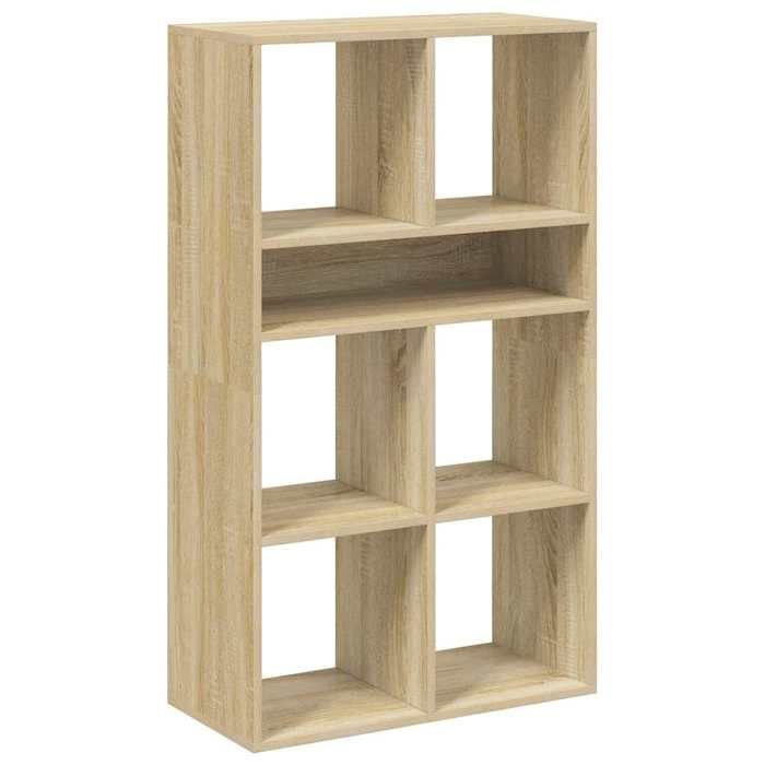 VidaXL Bibliothèque chêne sonoma 66x31x112 cm bois d'ingénierie, armoire de rangement, étagère de rangement, unité de 860303