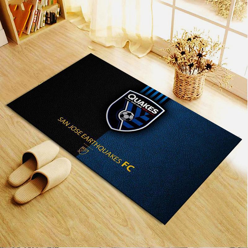 San Jose Earthquakes Carpet Rug for Living Room Bedroom Home Sofa Decoration,Kids Play Non-slip Floor Mat