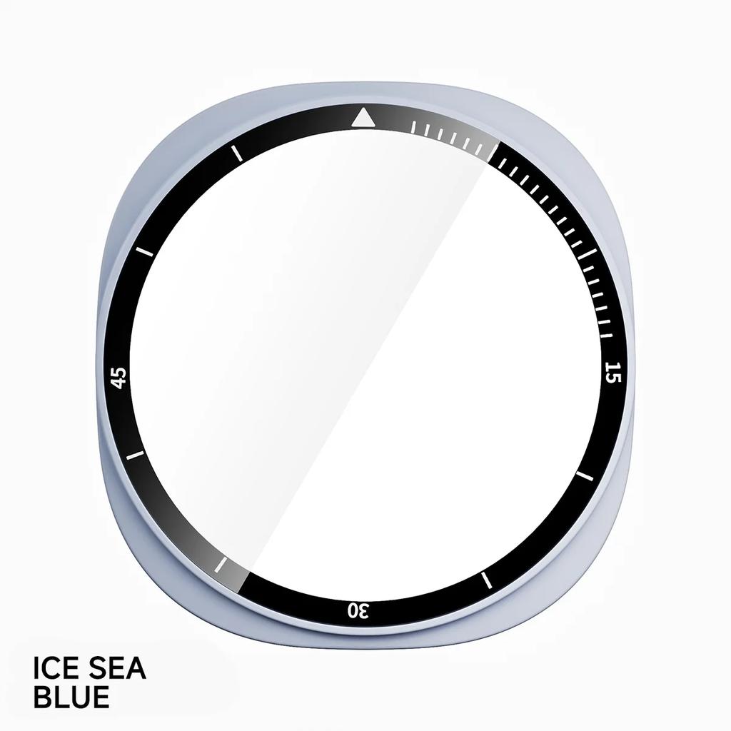 Tempered Glass+ PC Cover for Samsung Galaxy Watch 8 44mm All Coverage Protective Bumper Case for Galaxy Watch 8 40mm Accessories