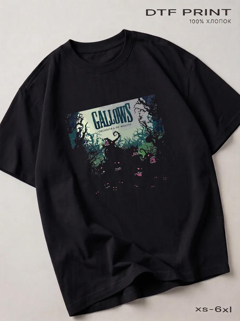 Black T-shirt Gallows, Punk Back In