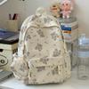 Cartoon Bear Backpack Student Class Schoolbag Lightweight Backpack