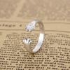 Finger Ring Paw Opening Jewelry Adjustable Bright Luster Ring for Daily Wear