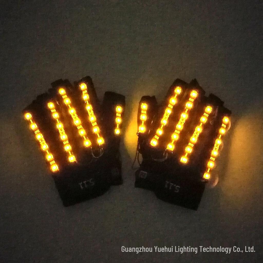 LED laserové rukavice a brýle pro pódiová vystoupení