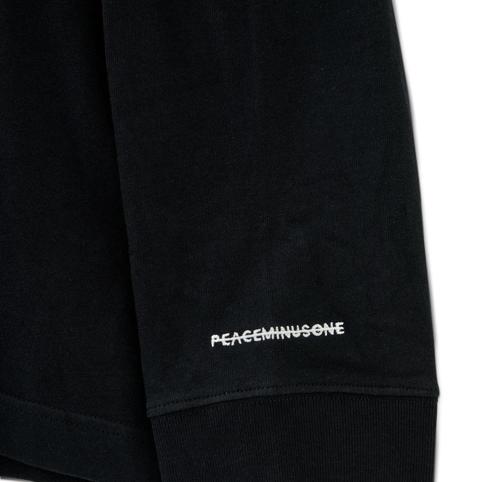 Nike Camiseta de Manga Comprida X Peaceminusone G-Dragon (Dimensionamento Ásia) Preto Unissex Streetwear DR0098-010