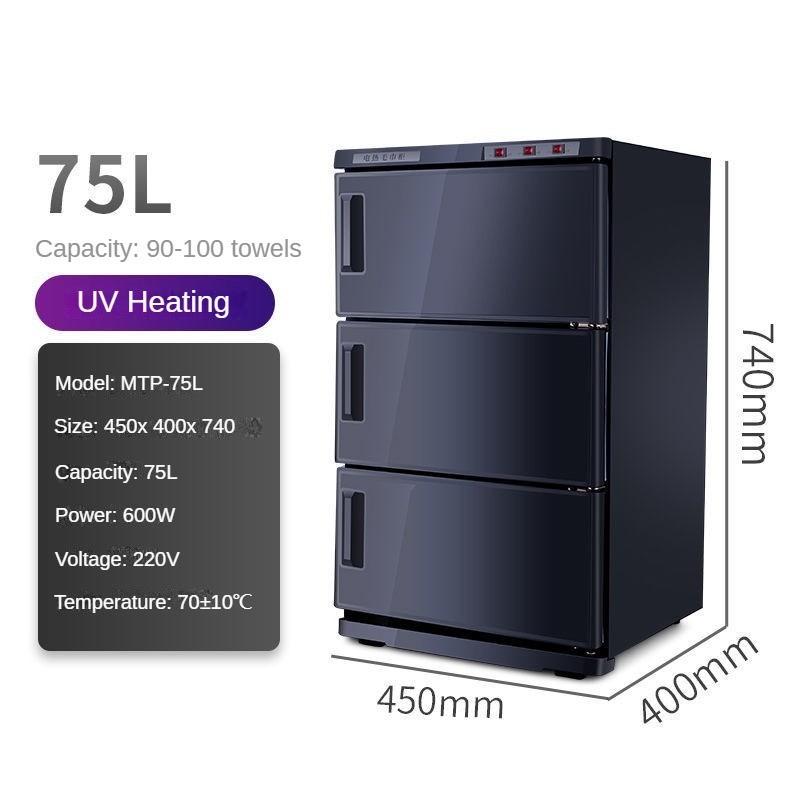 Wet Towel Heating Disinfection Cabinet UV Sterilizer Steam Box Small Electric Hot Towel Heating Machine