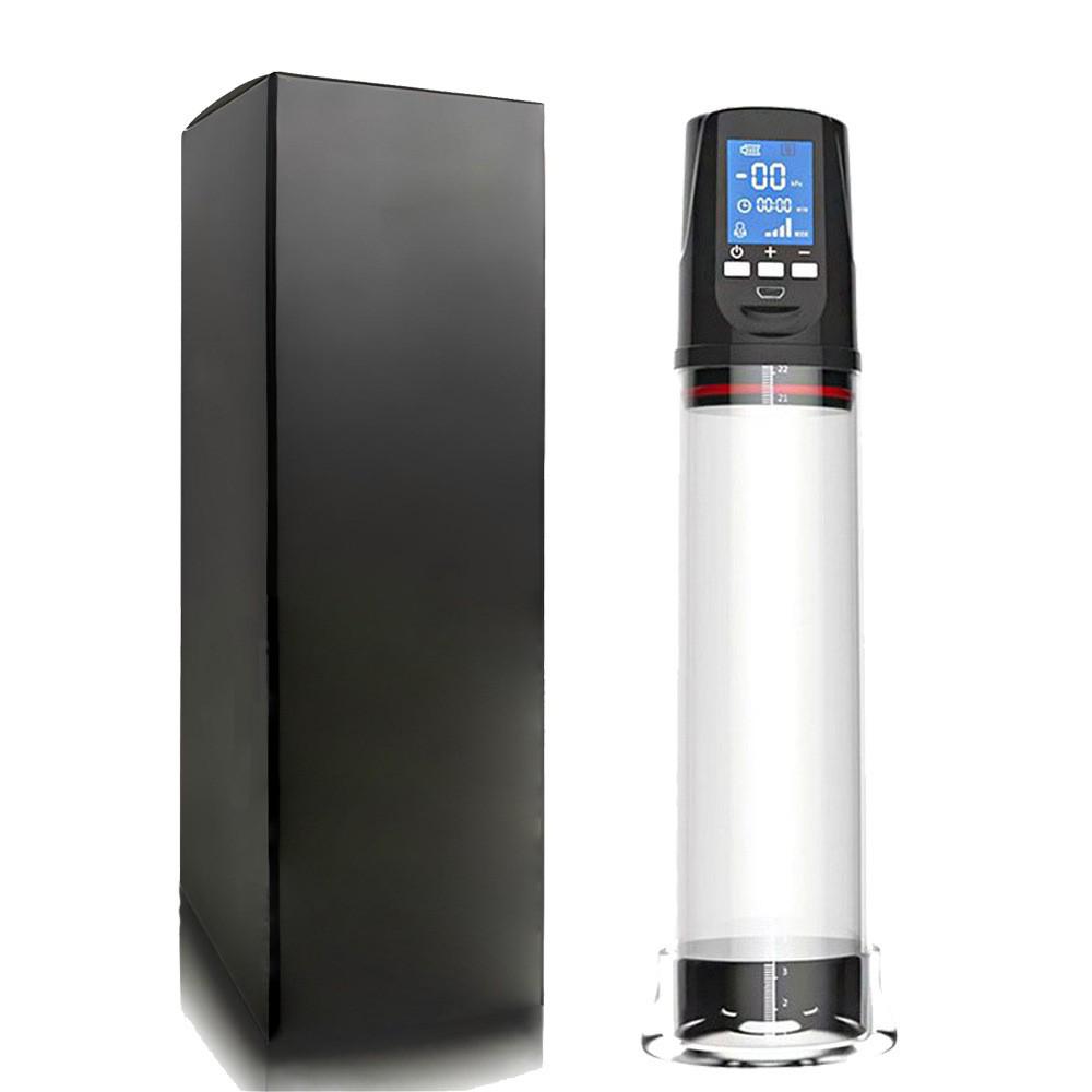 Men's Automatic LCD Vacuum Suction Stretching Masturbator Toy