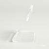 10Pcs Acrylic Transparent Display Stand Desk Sign Label Frame Price Tag Display