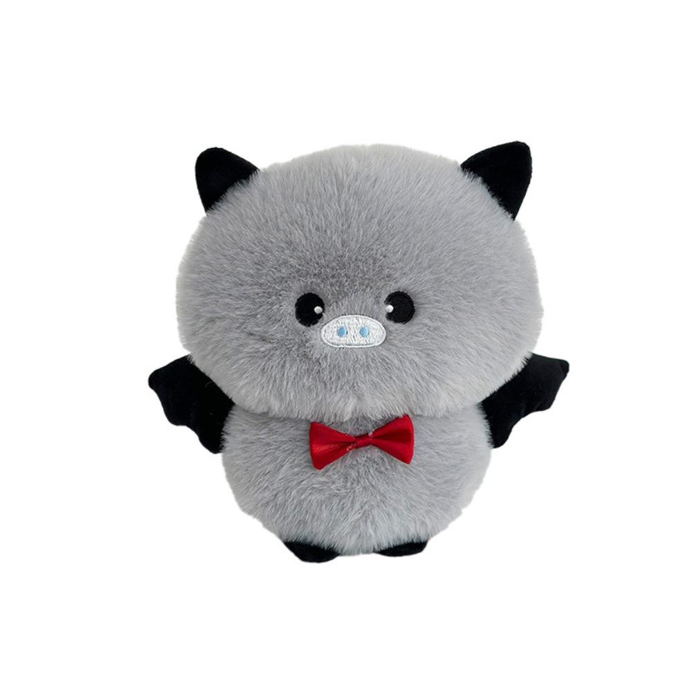 Soft Stuffed Cartoon Bats Toy Cartoon Bat Soft Bat Plush Doll Little Bat Plush Toy  Decoration серый