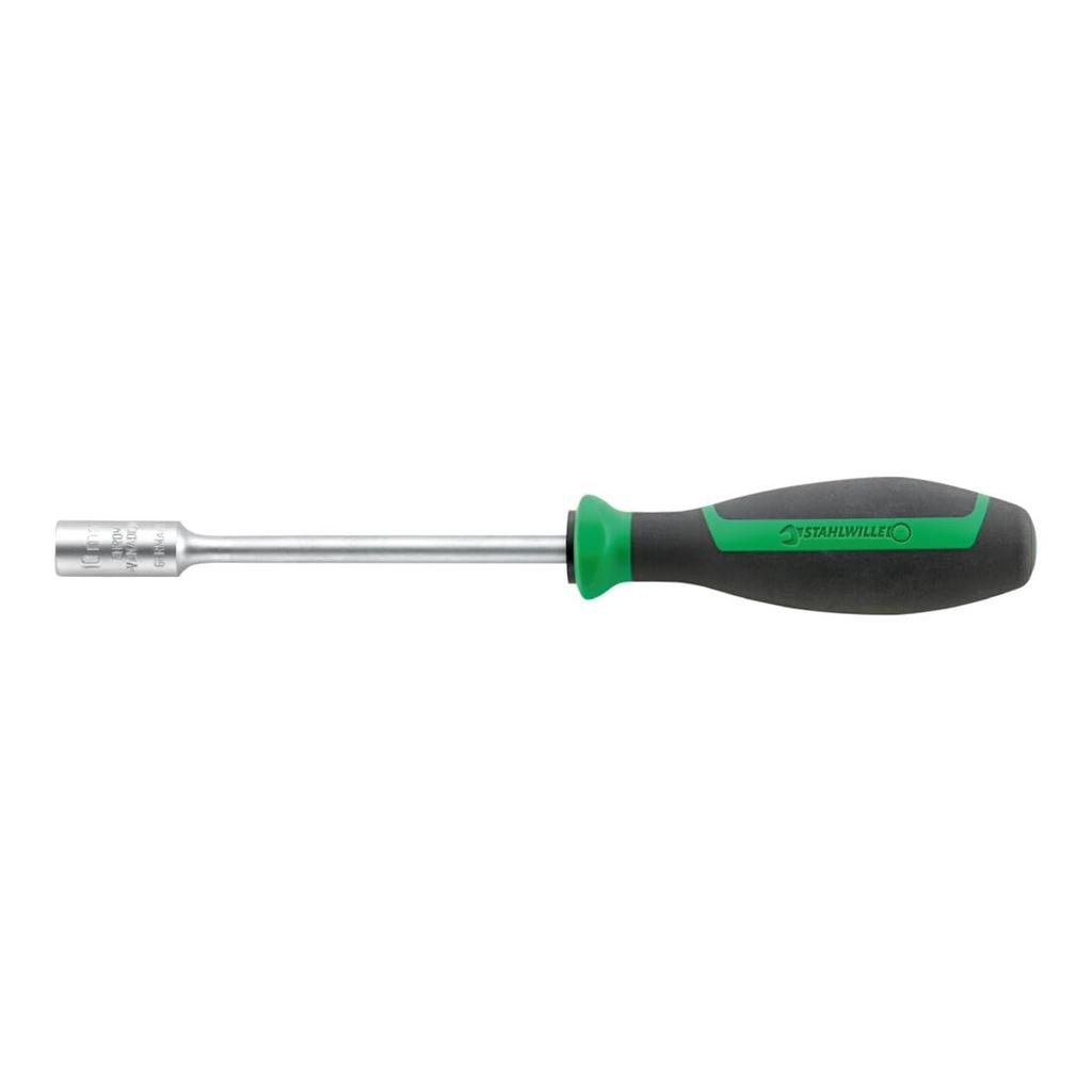 STAHLWILLE DRALL+ Grip Nut Driver, Size 8 X Shaft Length 125mm, 12500N-8N