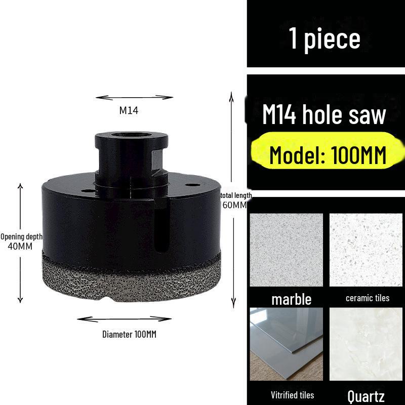 Diamond Marble Angle Grinder Drill Hole Expander for M14 Quartz Granite Tile Stone