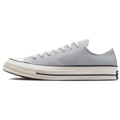 Chuck 70 Vintage Canvas Low Grey Area Unisex Sneakers Egret Black A09145C
