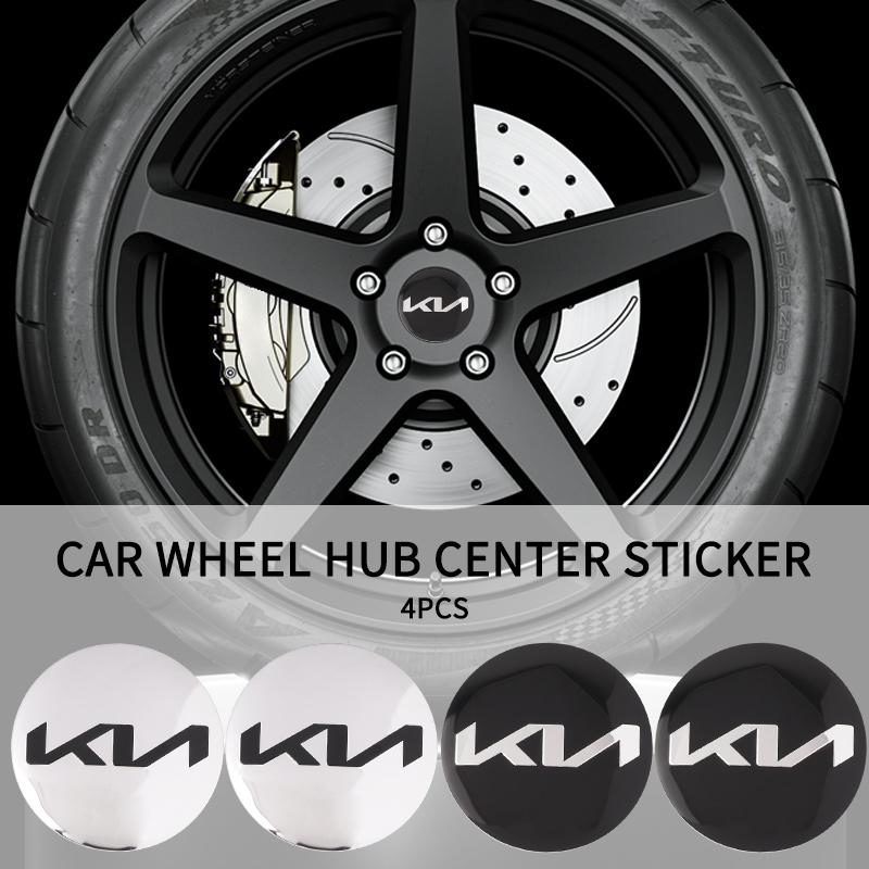 cnhwaz1 New 4PCS 56mm Car Wheel Center Hub Cap Emblem Stickers For KIA Rio Ceed Sportage Cerato Soul Sorento Picanto Optima Accessories