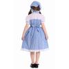 Hildren's Dorothy From The Wizard of Oz Costume Halloween Cosplay Lolita Maid Pastoral Character Shooting Dress