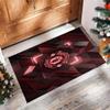 Tappeto in Flanella Stampato Manchester United Antiscivolo Morbido Poliestere Tappeto per Pavimento Tappetino Decorativo per Interni per Camera da Letto Soggiorno Divano