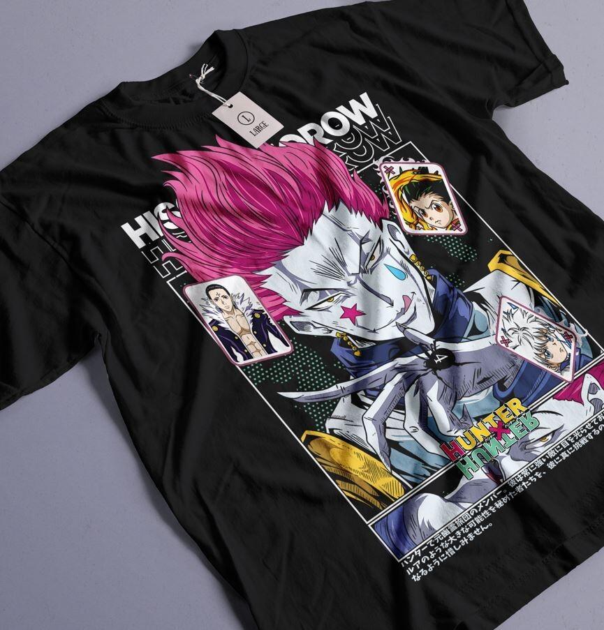 Hisoka T-Shirt Hunter X Hunter Manga Strip HXH Anime Gift Unisex Shirt All Size