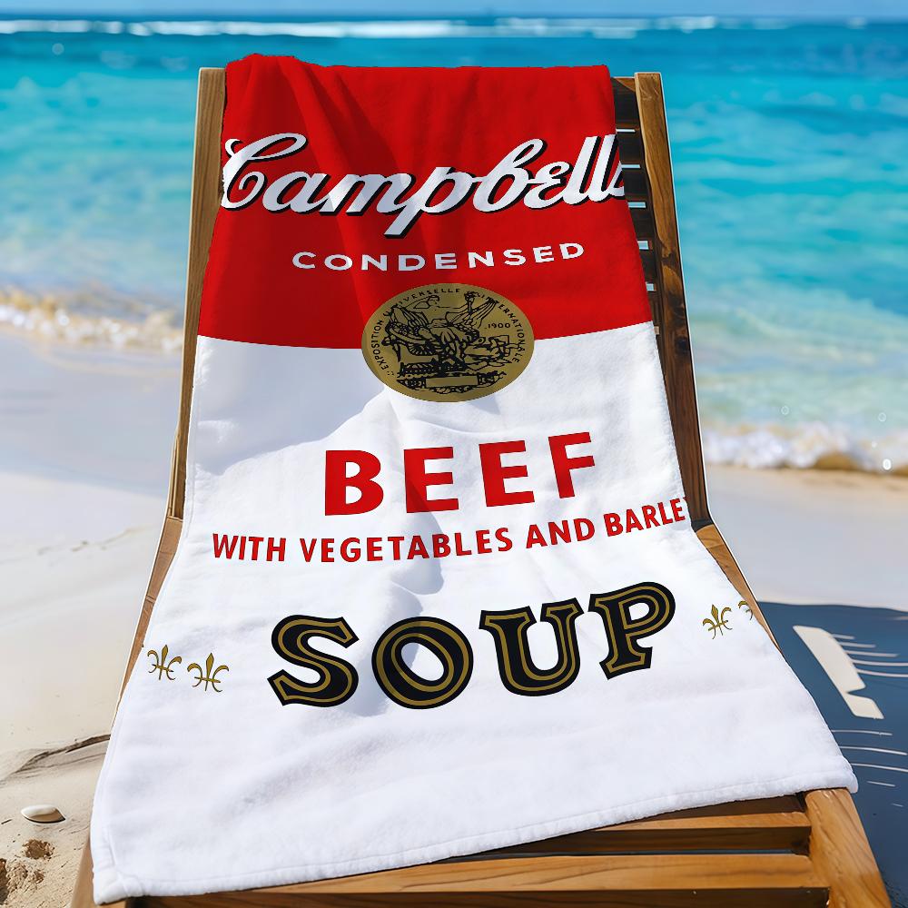 A-Andy W-Warhol ART Towel Quick Drying Beach Towels Are Suitable For Swimming Pools Camping Yoga And The Gym
