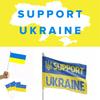 Giant 5ft X 3ft Ukrainian Flag Quality Materials Superior Stitching Uv-resistant Garden Decoration