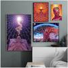 Alex Grey Psychedelic Trippy Tree Life Modular Pictures Modern Home Decoration Wall Art Canvas Prints Painting Bedroom Poster