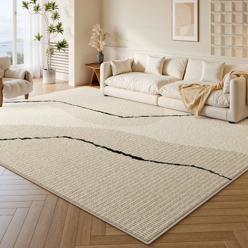 Modern Style Living Room Decoration Washable Carpet Home Fluffy Soft Rug Large Area Rugs for Bedroom Thick Plush Study Floor Mat