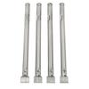 4 Pcs High Strength Burner Tube Silver Burner Pipe Durable BBQ Grill Burner  Grill Replacement Parts