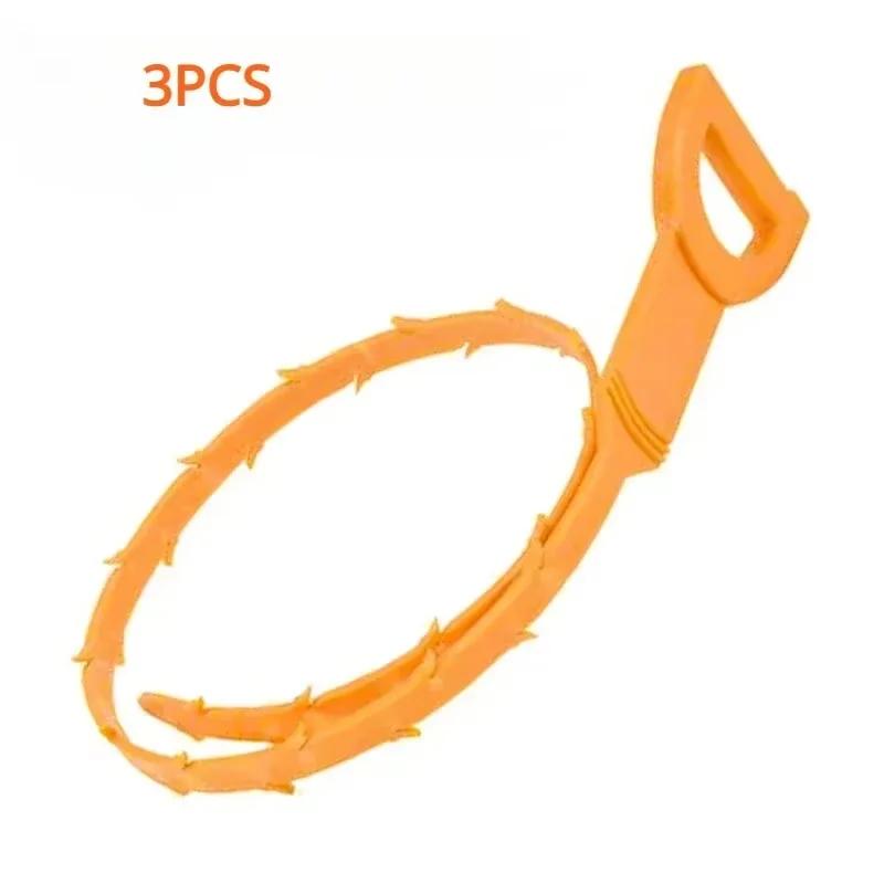 

Multi-Pack Drain Cleaner Hooks Professional Pipe Hair Removal Tool for Toilet/Sink Outlet Sewer Dredging Kit