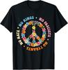 No Tyrants No Kings Floral Peace Sign Political Protest TShirt Unisex TShirt Unisex T-Shirt