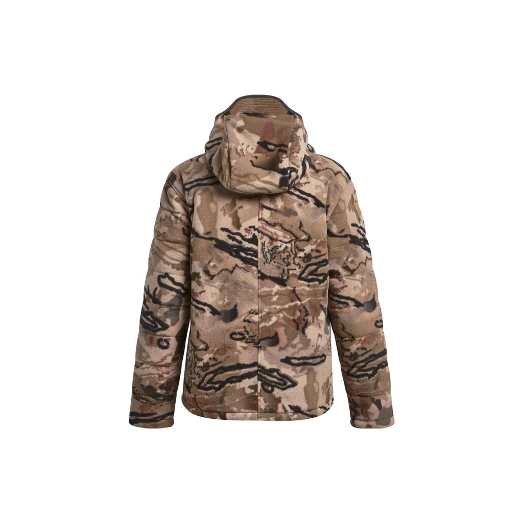 Under Armour Loose-Fit Color Block Zip-Up Hooded Jacket Women Outerwear Multicolor 1378819-989