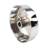 Classic Round Shape Easy Installation Ergonomic Design Zinc Alloy Rotating Knob Bath Control Knob Hole Diameter 9.2mm