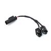 ABLZ-Motorcycle Quick Connect Cable Set Shunt Circuit Socket Extension Adapter For-BMW R1200GS R1250GS R 1200 1250 R RT R18
