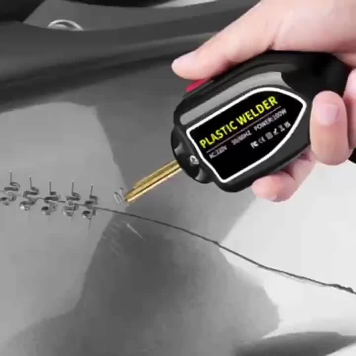 100W Plastic Welding Repair Kit ( 200pcs Staples for Free)