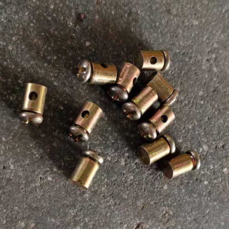 10Pcs Motorcycle Brake Clutch Choke Cable Repair Kart Bike Mower Parts Throttle Cable Nipple Screw Metal Stopper