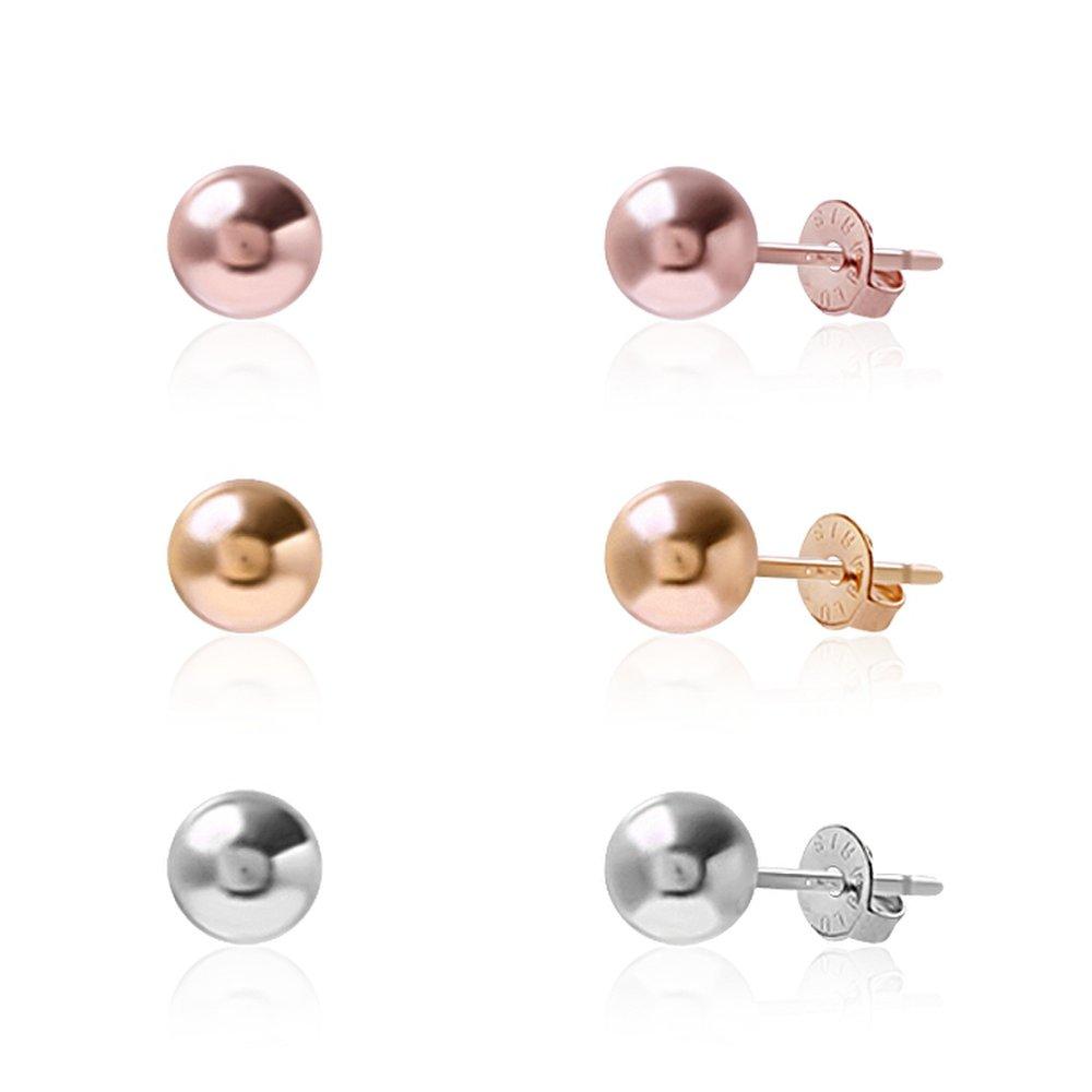 [Luvre Paris] 14K Raise Mini Earrings Ea2090