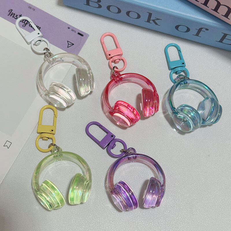 Mini Headset AirPod Keyring Keychain