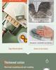 Heat-Resistant Silicone Oven Gloves - Anti-Scald, High-Temp Safe for Baking & Microwave Use